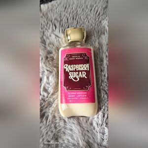 Bath & Body Works Raspberry Sugar 24hr Moisture Shea Lotion 8oz SEALED